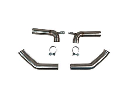 Fabspeed Center Outlet Conversion Tips. Porsche 996 / 997.1 Carrera GT3 - FS.POR.997.GT3CKCF, FS.POR.997.GT3CKPP, FS.POR.997.GT3CKB, FS.POR.997.GT3CKTI