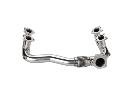 Tubo delantero del colector de escape. Porsche 718 2.0T / 2.5T - 982251203D, 982251203E - 110252