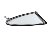 Jeu de vitres arrière 1/4, avec cadre chromé. Porsche 911 Coupé 67-76 - 90154301125, 90154301225 - 1685300170, 1685300180 Jeu de vitres arrière 1/4, avec cadre chromé. Porsche 911 Coupé 67-76 - 90154301125, 90154301225 - 1685300170, 1685300180