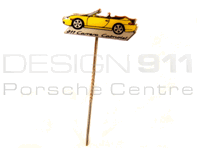 Stick Pin 'Porsche 911 Carrera Cabriolet' Giallo Stick Pin 'Porsche 911 Carrera Cabriolet' Giallo