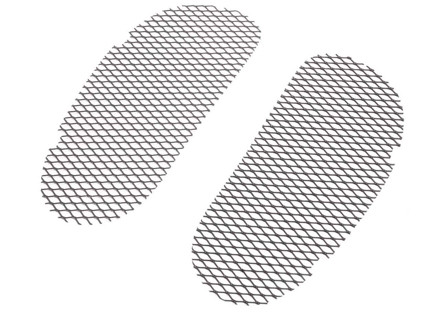 Rennline side intake protection grilles. Porsche 996 turbo / GT2 Rennline side intake protection grilles. Porsche 996 turbo / GT2