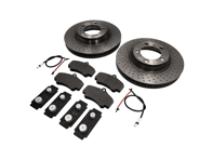 FRONT Brake Pads and Brake Disc Package Porsche 997 3.8L C4S FRONT Brake Pads and Brake Disc Package Porsche 997 3.8L C4S