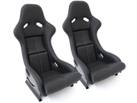 Sitze im RennSport Style, schwarz. Porsche 964 / 993 - P964108-S Sitze im RennSport Style, schwarz. Porsche 964 / 993 - P964108-S