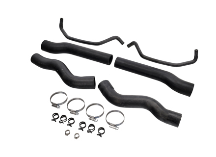 Kit de tubería de agua refrigerante del radiador delantero. Porsche 996 C2/ C4 manual - 99610662158, 99610662255, 99610662558, 99610662654, 99951252201, 99951249900, 99951258505, 99610613753, 99610613853