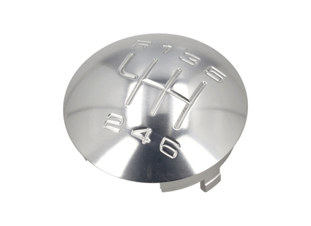 Inserto pomello cambio in lega inciso per Porsche 987 / 997 - 99742407592, 99742498100 - GI997