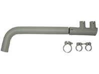 Kit terminali di scarico con fascette in acciaio verniciato. Porsche 912 1965-02/1970 - 61611129800, 61611124501, 61611102800 - 1620701310, 92.312, 92312 Kit terminali di scarico con fascette in acciaio verniciato. Porsche 912 1965-02/1970 - 61611129800, 61611124501, 61611102800 - 1620701310, 92.312, 92312
