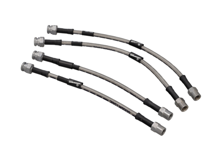 Goodridge 不锈钢制动软管。保时捷 911 1970-73 - 90135563201, 90135563202, 90135563203, 90135563101, 90135563102, 90135563103