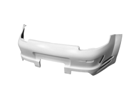 Paraurti posteriore. Porsche 997 Coppa R - TK 441