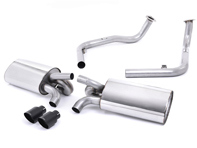 Milltek Sports Exhaust Muffler / Cat Back Non-resonated (louder) Porsche 987 Gen2 Boxster S / Cayman S 2009-2013 Milltek Sports Exhaust Muffler / Cat Back Non-resonated (louder) Porsche 987 Gen2 Boxster S / Cayman S 2009-2013