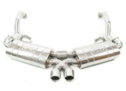 Maxflo Performance-Auspuffanlage. Porsche 987.2 Boxster / Cayman - 98711311731, 99711111732, 987113117BX, 98711311831, 98711311832, 987113118BX, 98711135330, 98711125730