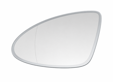 Außenspiegelglas (asphärisch), abblendbar, links für Linkslenker. Porsche 958.2 Cayenne 2015–18 - 95873105504, 7P5858055D
