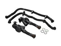 Engine crankcase vent breather valve kit. Porsche 970.2 Panamera S 3.0L 2014-16 - 94610723077, 94610722977, 94610724075, 94610723975