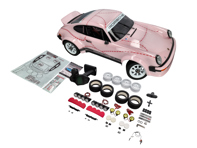 Porsche 934 eléctrico de rally RTR a escala 1/6 con control remoto - Rosa - RC911R