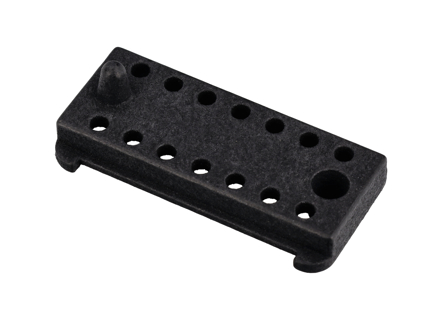 Low profile 14-pin plug connector housing for engine loom. Porsche 911 / 914 / 924S / 928 / 944 S2 / 964 / 968 - 91161211305, 91161211502