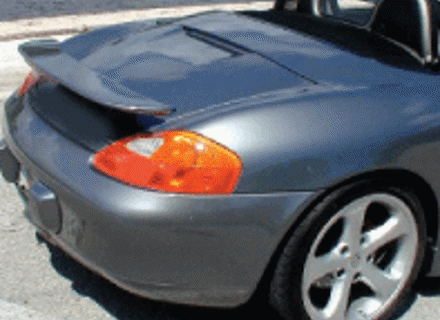 Alerón trasero/Aerofoil y tapa del maletero Porsche 986 Boxster