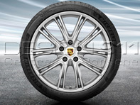 21' Panamera (971) Exclusive Design PLATINUM SILVER  Alloy Wheels & Summer Tyres Original Porsche - 971044660J 21' Panamera (971) Exclusive Design PLATINUM SILVER  Alloy Wheels & Summer Tyres Original Porsche - 971044660J