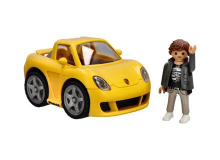 PLAYMOBIL Porsche Carrera GT, Jaune. - WAP0400160TCGT