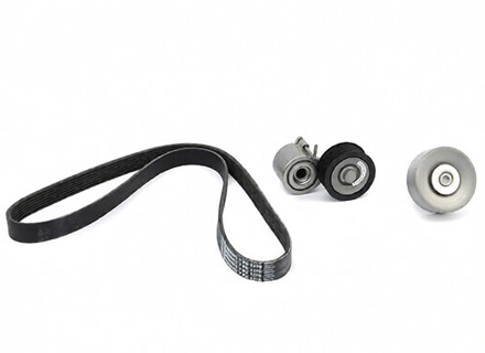 Galet tendeur de courroie & kit de courroie Porsche 958 Cayenne / 970 Panamera V6 HYBRID 95810236111 - 95810236111, 95810211801, 95810225100 - 529024510