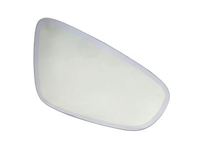 Außenspiegelglas (konvex), abblendbar, rechts für Linkslenker. Porsche 992 / 992 Dakar / 9J1 Taycan - 992857522C - ZJ-7147-R