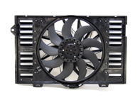 Water radiator air duct with fan. Porsche 970 Panamera - 97010606106, 97010606105, 97010606104, 97010606103 Water radiator air duct with fan. Porsche 970 Panamera - 97010606106, 97010606105, 97010606104, 97010606103