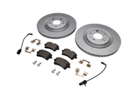 Rear brake disc and brake pads package Porsche Macan - 95B615601G, PAB698451 Rear brake disc and brake pads package Porsche Macan - 95B615601G, PAB698451