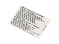 Sticker airbag waring sign. Porsche 955 Cayenne - 95570143020 Sticker airbag waring sign. Porsche 955 Cayenne - 95570143020