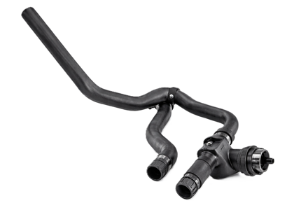 Manguera de refrigerante con válvula de calefacción. Porsche 958 Cayenne 3.0L Híbrido (2010-14) - 95810635620