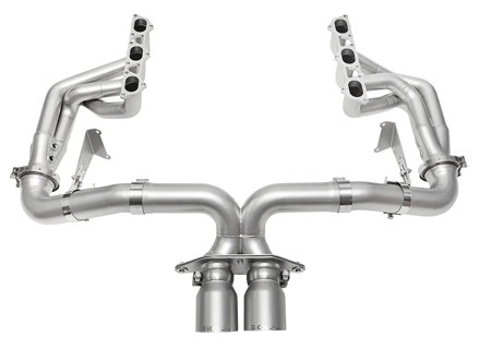 Système d'échappement SOUL Competition (sans catalyseur). Porsche 992 GT3 / GT3 RS - 0PB254400F, 0PB254400E, 0PB254450F, 0PB254450E, 9GT251052F, 9GT251052G, 9GT251052D, 9GT251052H - POR.992GT3.REC