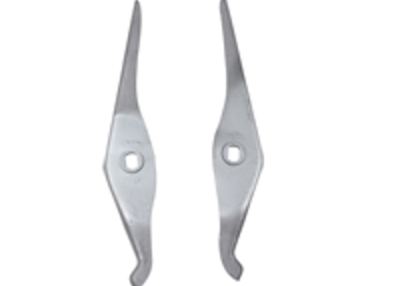 Reparatiepaneel achterscharnier. Porsche 911 1965-89 - P225, 90150108125, 1680250310 - 1680250310