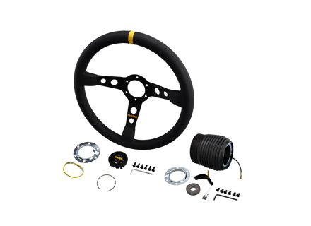 Kit Volante Momo MOD.07 Pelle Nera Porsche 986/993 - 96465210400, 92861222000 - M11111811312L