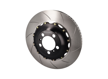 Brake Disc / Rotor Slotted 2-pc FRONT 991 GT3 w/PCCB - A1-151