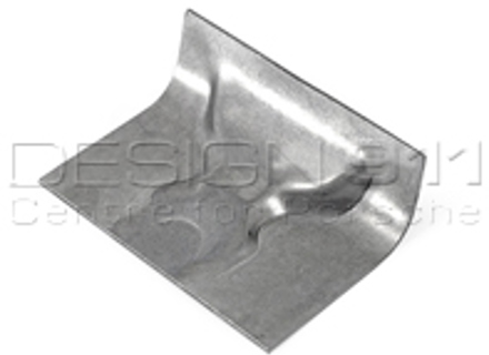 Trekhaak plaat. Porsche 356B T6 / 356C T6 - 64450605006, PP102D, P102D