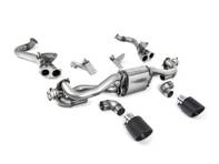 Système d'échappement sport Milltek avec by-pass GPF/OPF et sorties d'échappement JET-115 en carbone. Porsche 718 Boxster / Cayman 2020>> - 982251053E, 982251053K, 982251053F, 982251053H, 982251053D, 982251053G, 982254351B, 982254351L, 982254351AA, 982254351P, 982254351R, 982254350B, 982254350L, 982254350AA, 982254350P, 982254350R - SSXPO188