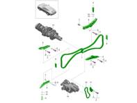 Steuerkettensatz. Porsche 982 Cayman 2.0L / 2.5L ab 2017>> - 0PB109507G, 0PB109509B, 0PB109514A, 9A210514801, 0PB109513B, 0PB109508B, 9A110523302