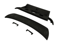 Alerón trasero biplano tipo GT dañado. Porsche 996 Carrera - 99651222196GRP