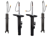 Front and Rear shock absorber package, SET OF 4. Porsche 997.1 / 997.1 C2 / C2S with PASM 2005-08/11 - 22-147530, 99734304513, 99734304514, 99734304516, 99734304521, 99734304522, 99734304523, 99734304513, 99734304514, 99734304516, 99734304517, 99734304524, 26-147543, 99733305320, 99733305325, 99733305330, 99733305327, 99733305337, 99733305324, 99733305336, 99733304910, 99733305322, 99733305326, 99733305331