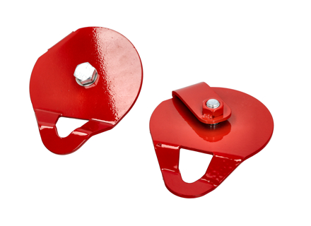 Spanband / Krikplaat VOOR van Rennline. Porsche 997/996/Boxster/Cayman - E32