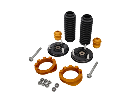 Kit di montaggio supporti superiori ammortizzatori posteriori. Porsche 996 C2/C4/TT 1997-05 - 99633310502, 99733350400, 99633305903, 99333310701