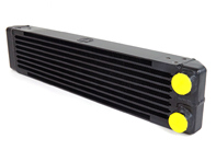 Chamfered tank dual-pass oil cooler RSR Style. Porsche 911/930 - 8201 - CSF-8201 Chamfered tank dual-pass oil cooler RSR Style. Porsche 911/930 - 8201 - CSF-8201