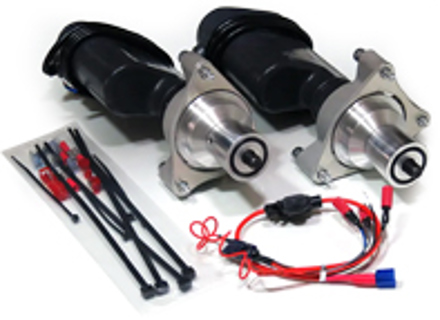 Spoiler posteriore arieti elettrici 3' eRam Kit™. Porsche 997TT - 99651295101, 99651295201