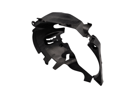 Guida dell'aria della carenatura per il radiatore dell'acqua. Porsche 992.1 Carrera/992 Turbo - 992121333, 992121334, 992121334/1, 992121333/1