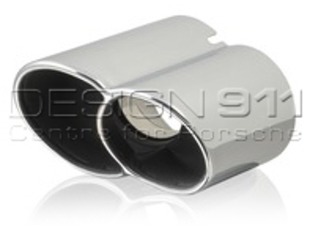 Terminali di scarico a 4 tubi. Porsche 996 C4S - 99611198103, 99611198203