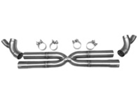 X-pipe race-uitlaat. Porsche 991Turbo - P991.20.4080 X-pipe race-uitlaat. Porsche 991Turbo - P991.20.4080