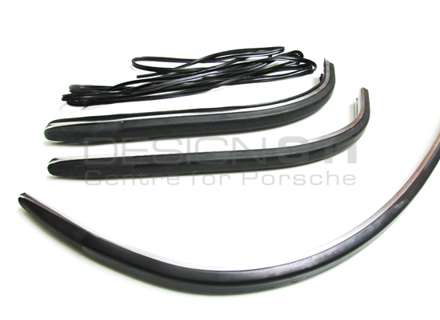 Ensemble de moulures et caoutchouc de pare-chocs avant et arrière. Porsche 911 à partir de 1965 - 90150504650, 90150504651, 90150504551
