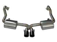 Échappement sport arrière en titane sans valves. Porsche 987.2 Boxster / Cayman - 98711311731, 98711311732, 987113117BX, 98711311831, 98711311832, 987113118BX, 987113118AX, 987113117AX - 9M98711311731