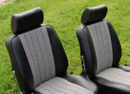 Kit Restauración Asientos Confort Delanteros (2 Plazas). Porsche 911 1966-73