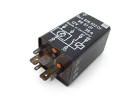 Relais veiligheidsgordel/achterruitverwarming. Porsche 944 85>> - 94461510201 Relais veiligheidsgordel/achterruitverwarming. Porsche 944 85>> - 94461510201