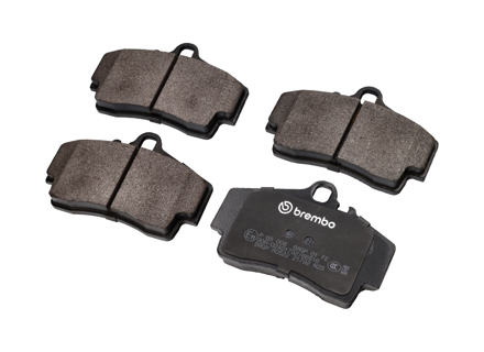 Brake Pads Rear. Porsche 996 / 997 / Boxster 986 / Boxster 987 / Cayman 987C - P65008, 98635293910, 98735293900, 99635293000, 99635293003, 99635293900, 99635293903, 98635293910, 98635293911