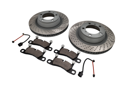 HINTERES Bremsbelag- und Bremsscheibenpaket Porsche 991 3.4L - 99135240100, 99135240200, 99135293904, 99135240100SEB, 99135240200SEB, 99160918300, 99135293904BRE, 90026904701, 9A700758500, 97035295900 HINTERES Bremsbelag- und Bremsscheibenpaket Porsche 991 3.4L - 99135240100, 99135240200, 99135293904, 99135240100SEB, 99135240200SEB, 99160918300, 99135293904BRE, 90026904701, 9A700758500, 97035295900