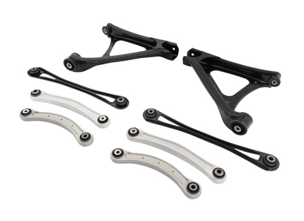 Rear Suspension Control Arm Set. Porsche 955 / 957 Cayenne - 95533104532, 95533104531, 95533104530, 95533104710, 95533104900, 95533105000, 95533101812, 95533101811, 95533101712, 95533101711 - URO-012601, 1150201270, 1150201280, 211712, 211713